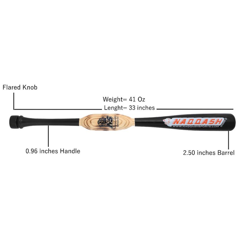 33 Inch Two-hand weighted baseball bat