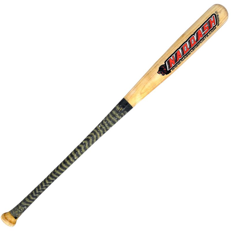 Maple Wood Baseball Bat Carbon Fiber Kevlar Wrap On Handle